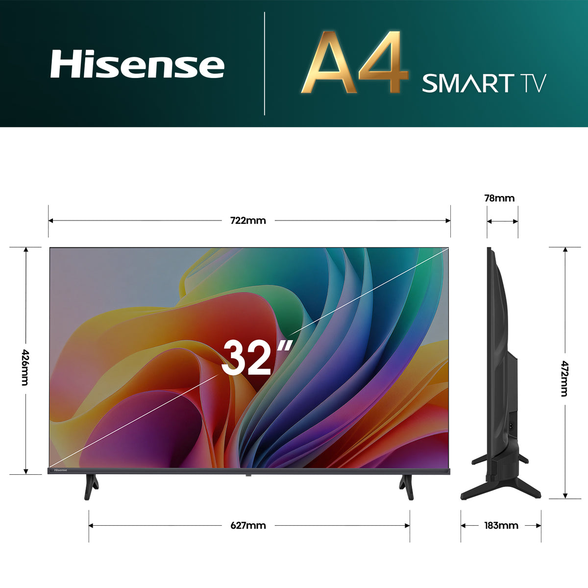 32" A4S HD Smart TV