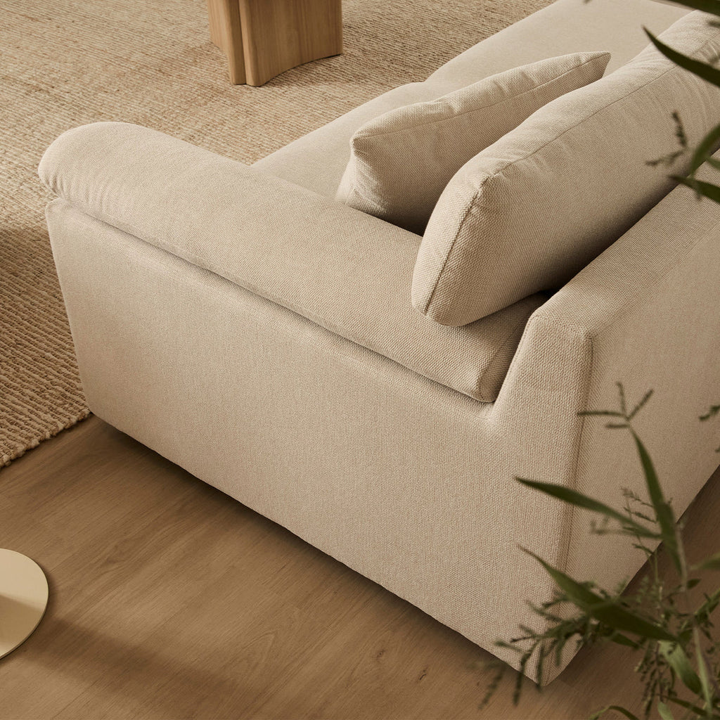 Emilia 3 Seater Sofa - Oak