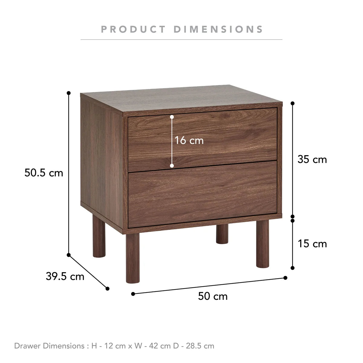 Noah Bedside Table