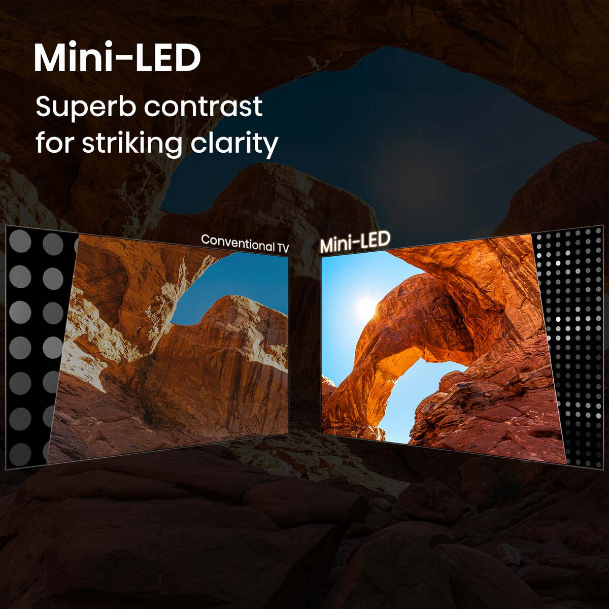 50" TV ULED MiniLED Smart TV 4K